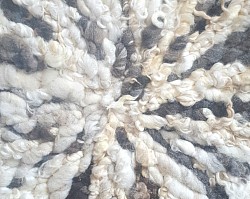 wool fleece mix seat pad