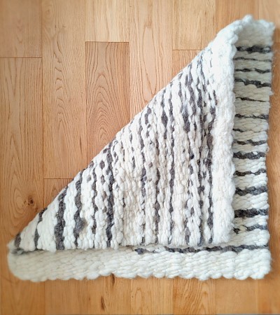 Wool mix rug