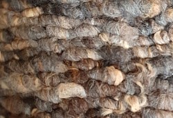 Romney wool seat pad