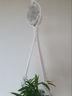 Quartz plant hanger