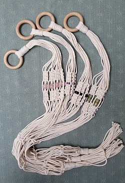 Crystal beaded Plant hanger