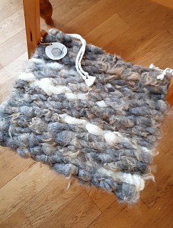 Mixed Romney seat pad