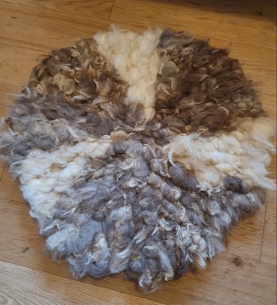 Small round rug