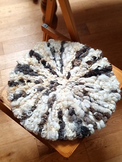 Round seat pad